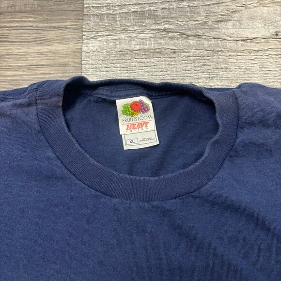 Vintage Y2K Hitch Fruit Of The Loom Blue Mens XL Crewneck Movie Promo T-Shirt - Picture 4 of 9